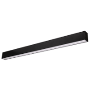 Imagine Corp Liniar Interconectabil LED Negru ETERNA 42W 4000K 1500mm IP40 Dispersor Opal - PELSAN