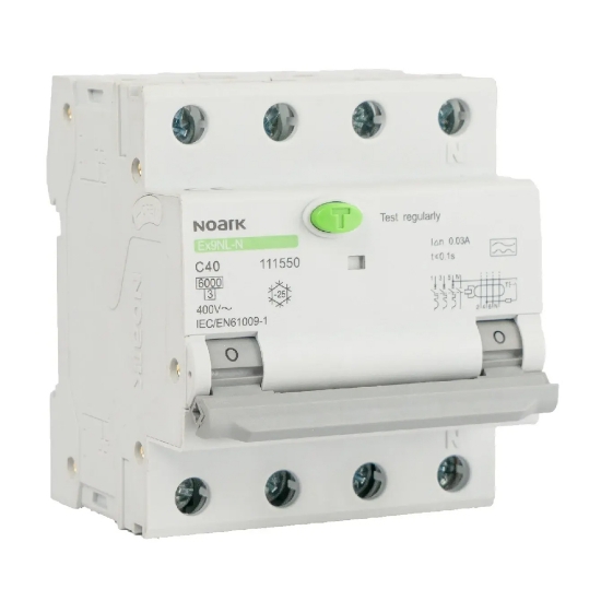 Imagine Diferențial RCBO 3P+N 40A 300mA 6kA curba C – NOARK | 111526