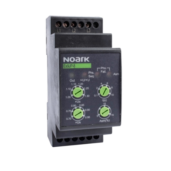 Imagine Relee supraveghere a fazelor Ex9JP-12 AC230V, 110245, Noark