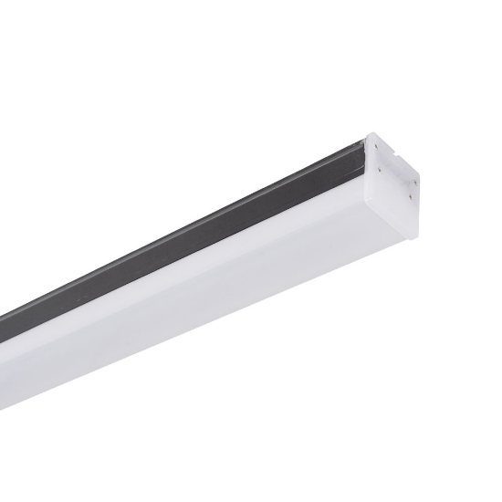 Imagine Corp Liniar Interconectabil LED Negru 40W 4000K 1200mm IP44 Dispersor Opal - NOVELITE