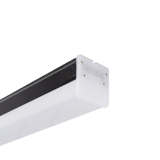 Imagine Corp Liniar Interconectabil LED Negru 40W 4000K 1200mm IP44 Dispersor Opal - NOVELITE