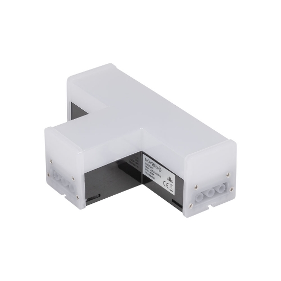 Imagine Element T Negru LED 10W 4000K IP44 pentru Corp Liniar interconectabil LED - NOVELITE