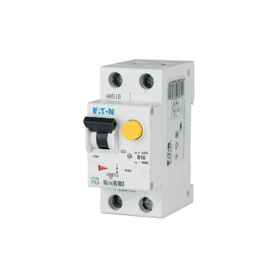 Imagine Diferențial RCBO 1P+N 16A 300mA 6kA curba C – EATON | PFL6