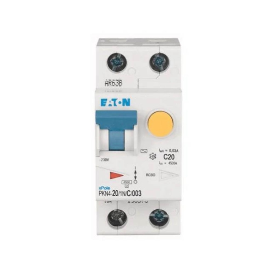 Imagine Diferențial RCBO 1P+N 20A 30mA 6kA curba B – EATON | PFL6