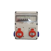 Imagine Tablou organizare șantier cablat 1×32A 1×16A 2×Schuko IP44 – SCAME | 633.RO0025