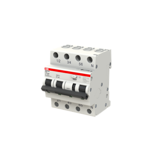 Imagine Intrerupator diferential 16A 4P C 6KA 30MA, ABB