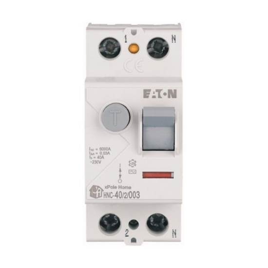 Imagine Diferențial RCCB 2P 40A 30mA 6kA xPole Home – EATON