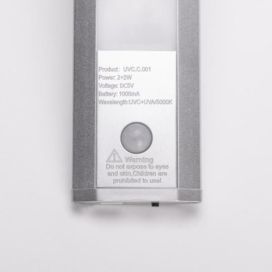 Imagine Lampa Germicidala Mobilier UV 2W PIR Senzor 5V