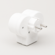 Imagine Adaptor 2 Prize cu CP cu Intrerupator Compact