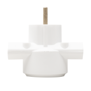 Imagine Adaptor 3 Prize 2x priza fara CP Si 1x priza cu CP
