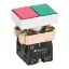 Imagine Buton Dublu 1ND+1NI IP40 Culoare Rosu/Verde