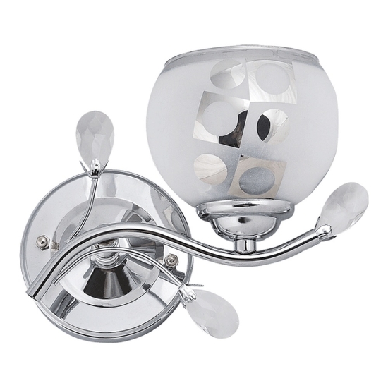 Imagine Aplica Luminita Crom 1xE27 60W