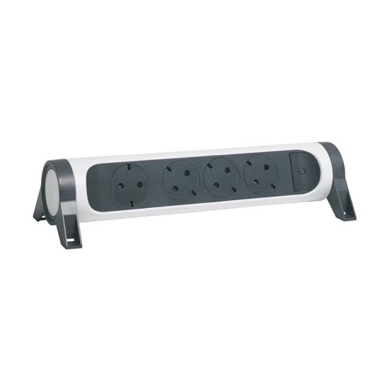 Imagine Grup rotativ 4 prize Schuko alb-gri – LEGRAND | 694544