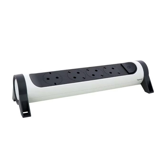 Imagine Grup rotativ 4 prize Schuko alb-gri – LEGRAND | 694544