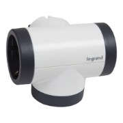 Imagine Adaptor 3 prize 2P+E 16A negru – LEGRAND | 694522