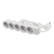 Imagine Prelungitor 5 prize Schuko 3x1,5mm² 5m alb-gri – LEGRAND | 694571