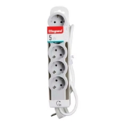 Imagine Prelungitor 5 prize Schuko 3x1,5mm² 5m alb-gri – LEGRAND | 694571