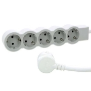 Imagine Prelungitor 5 prize Schuko 3x1,5mm² 5m alb-gri – LEGRAND | 694571