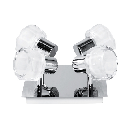 Imagine Spot Bara Careo Alb+Crom 4xG9 40W