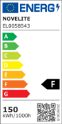 Imagine Proiector LED SMD Slim 150W CW Negru