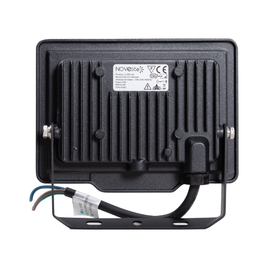 Imagine Proiector LED SMD Slim 20W CW Negru