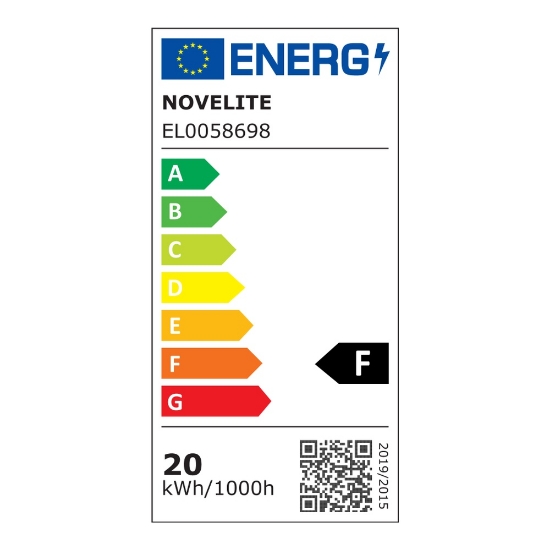 Imagine Proiector LED SMD Slim 20W CW Negru