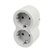 Imagine Adaptor 2 prize 16A alb-gri – LEGRAND | 694516