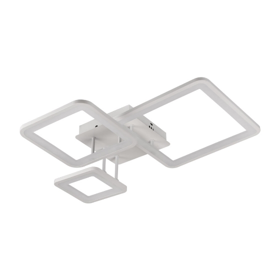Imagine Plafoniera Luvo LED 65W 3CCT 6500lm IP20, alb, Erste