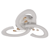 Imagine Plafoniera Solia LED 70W 3CCT 7800lm IP20, alb, Erste
