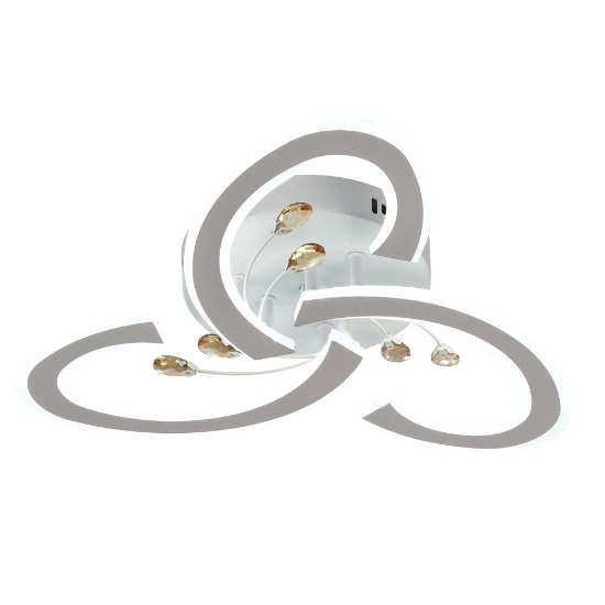Imagine Plafoniera Solia LED 70W 3CCT 7800lm IP20, alb, Erste