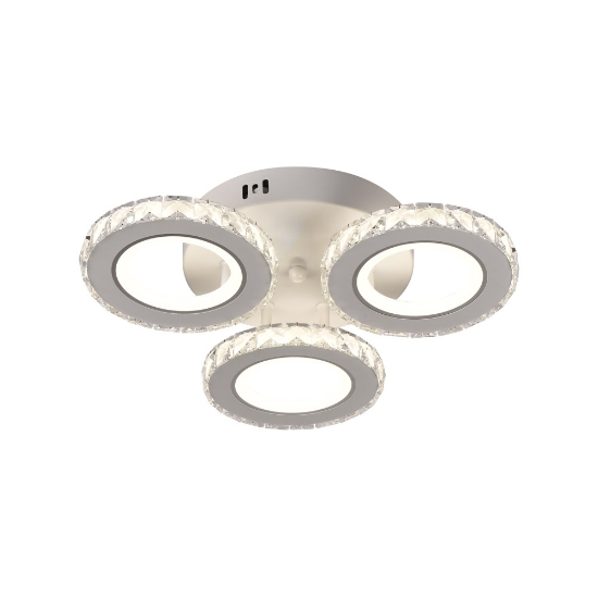 Imagine Plafoniera Myra LED 55W 3CCT 4235lm IP20, alb, Erste