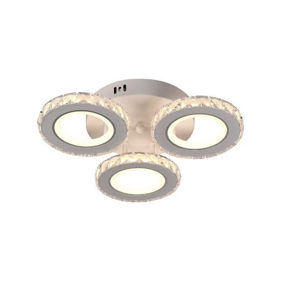 Imagine Plafoniera Myra LED 55W 3CCT 4235lm IP20, alb, Erste