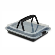 Imagine Tigaie de copt Nava „Nature” cu capac, 40 cm, antiaderentă