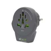 Imagine Adaptor calatorii "World to Europe USB" Q2