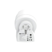 Imagine Adaptor de călătorie SKROSS, „Europa – SUA”, USB-C   USB-A (20 W PD, încărcare rapidă, alb)