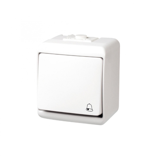 Imagine Buton sonerie Aquastar, alb