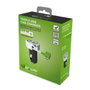 Imagine Q2 power Incarcator auto "Triple USB Car Charger Micro USB Connector"