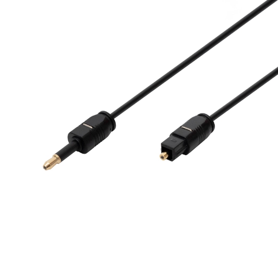 Imagine ToslInk du.-3.5mm Mini Toslink cablu, 2m, 2.2mm