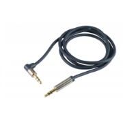 Imagine Cablu audio, mufă stereo metalic 3,5mm - mufă stereo metalic 3,5mm, 1 m