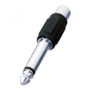 Imagine Adaptor audio, mono tata 6,3 mm-RCA mama