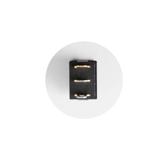 Imagine Comutator basculant cu bec, 12V, 1 circuit, verde