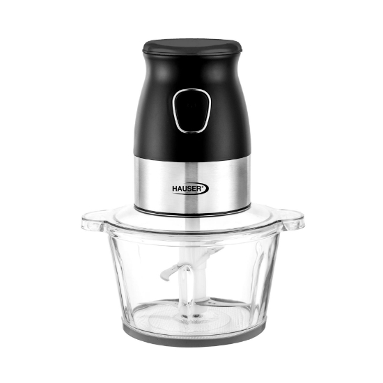 Imagine Blender HAUSER BC-326B, 300 W, funcție 3 în 1, 4 lame, negru, alimentare de la rețea