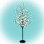 Imagine Decoratiune cires inflorit cu LED-uri, 200 LED-uri