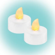Imagine Set candele cu LED, albe