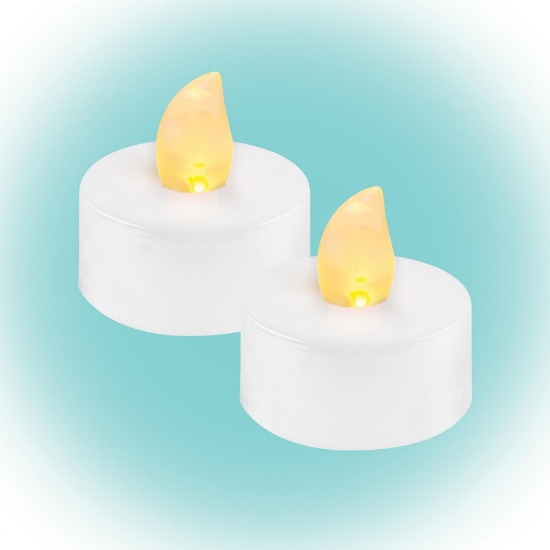 Imagine Set candele cu LED, albe
