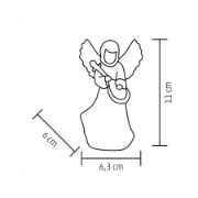 Imagine Inger, decoratiune LED