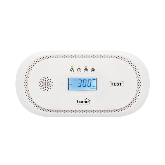 Imagine Senzor de CO LCD, cu baterii, durata de viață baterii 2 ani, durata de viață senzor 10 ani