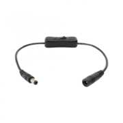 Imagine Comutator DC cu mufe, 12V, 2 x cablu de cca. 15 cm