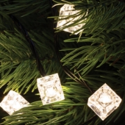 Imagine Decoraţiuni pe LED-uri de Ø5 mm, cub, 50 buc/set