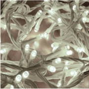 Imagine Ghirlanda luminoasa tip cluster, 2,5 m / 120 LED-uri, conectabila în serie, alb rece